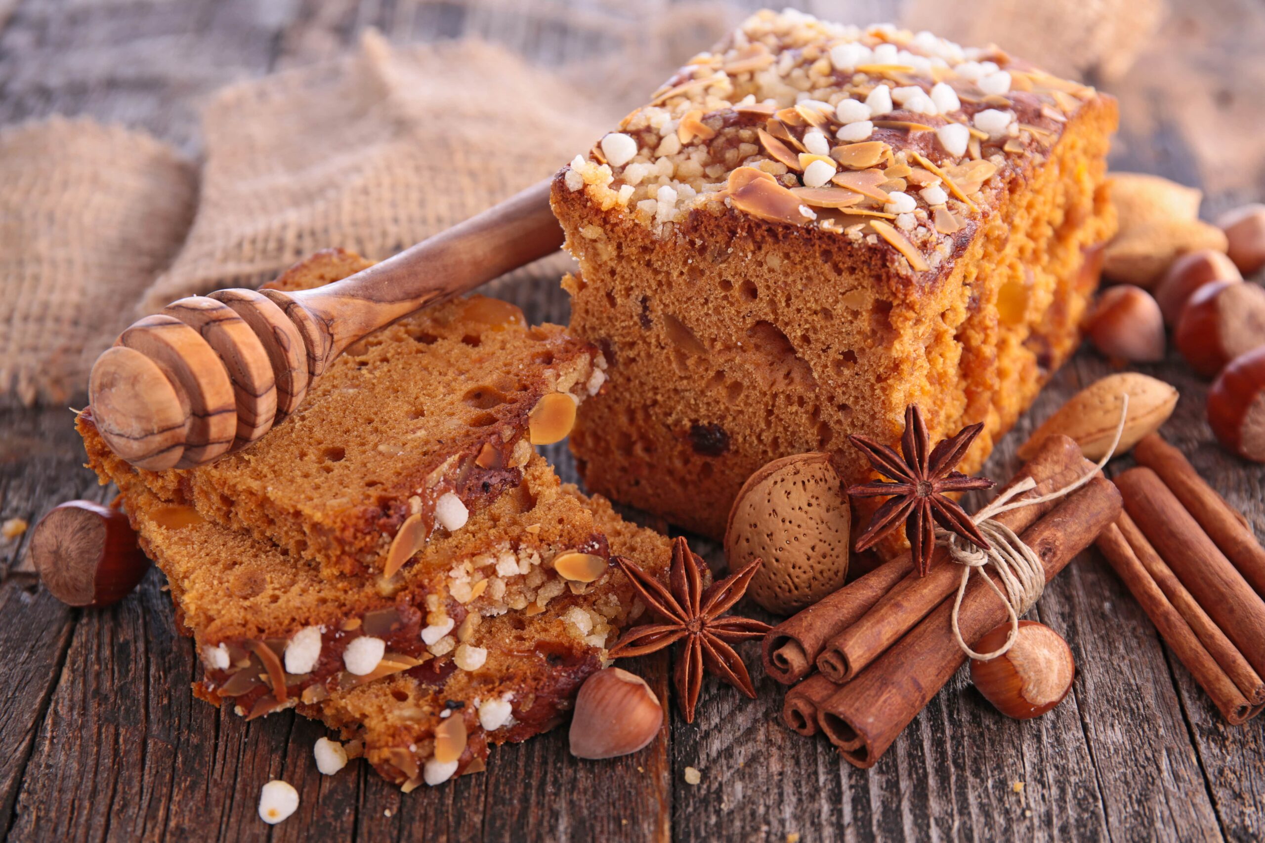 Pain d'épices Noël aux écorces d'orange - Maison Fossier, Biscuiterie à  Reims