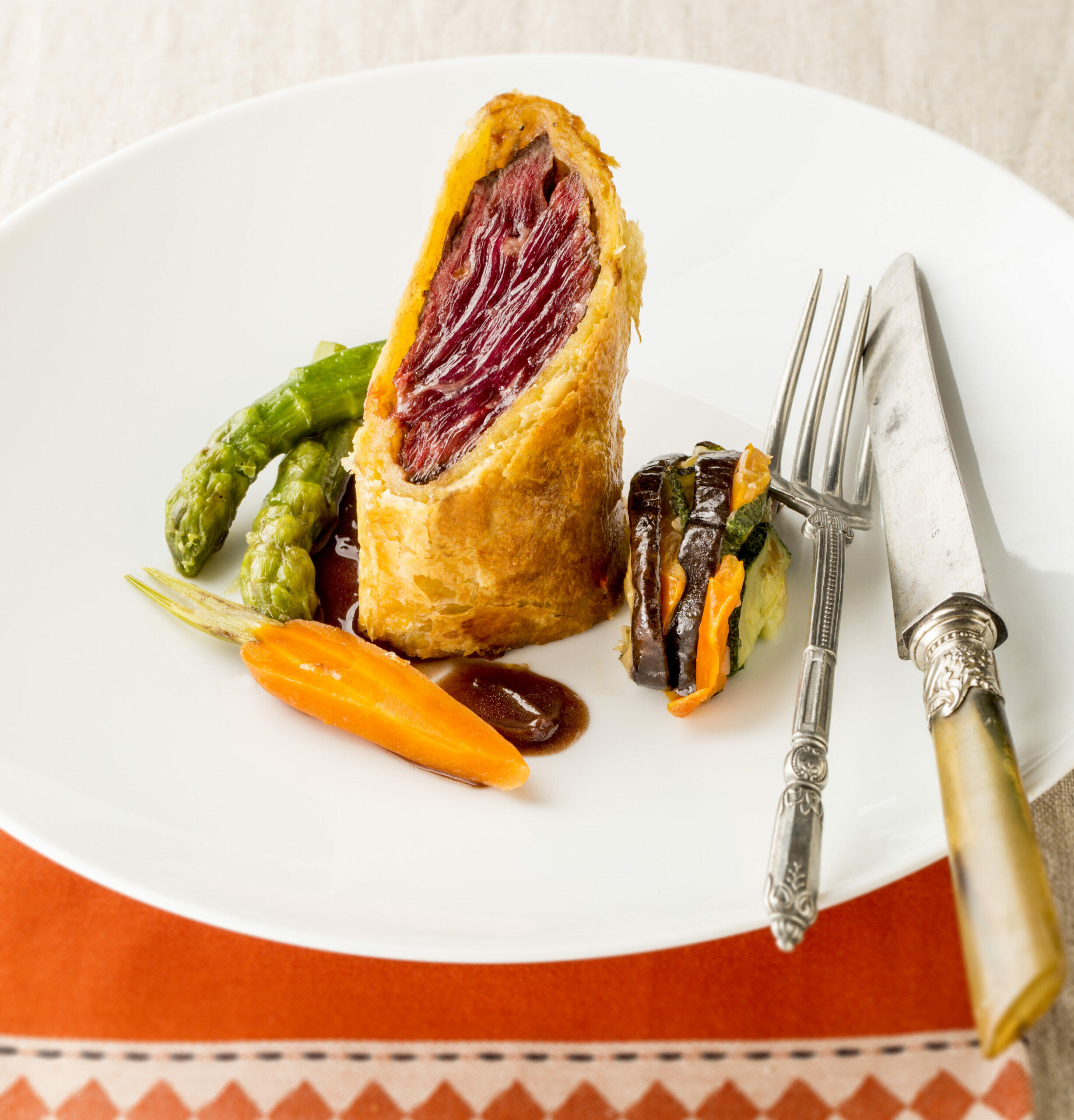 Rhum & Gastronomie] Steak de thon en croûte, coulis de courgette